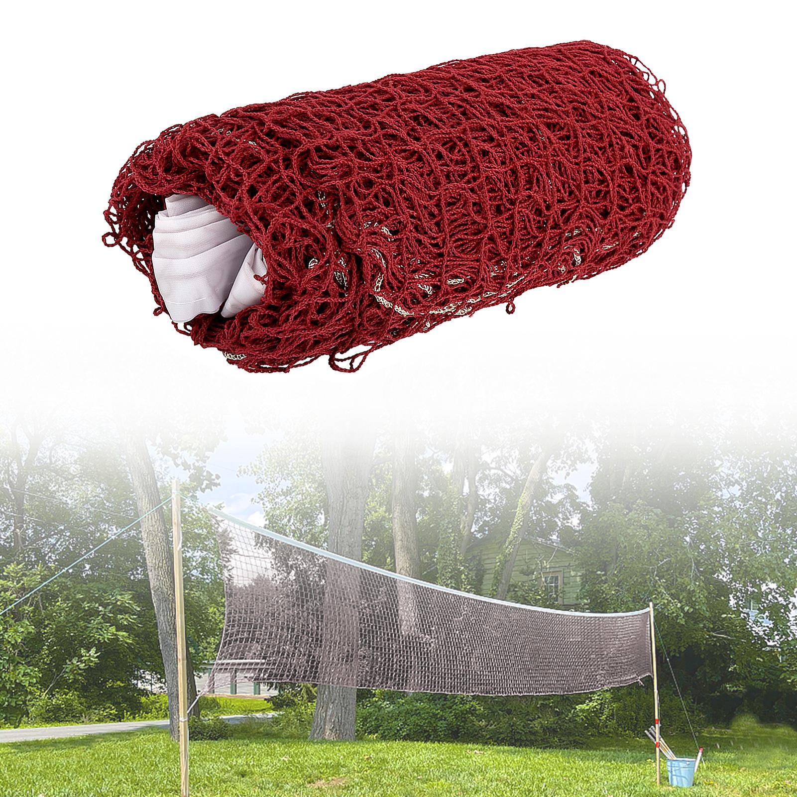 Badminton Area - Sports Badminton Net 2 Colors Portable
