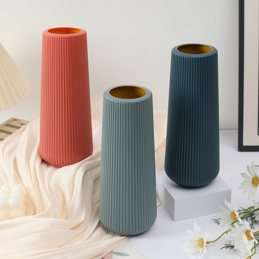 Badminton Live - Plastic Flower Vase Fashion Nordic Style