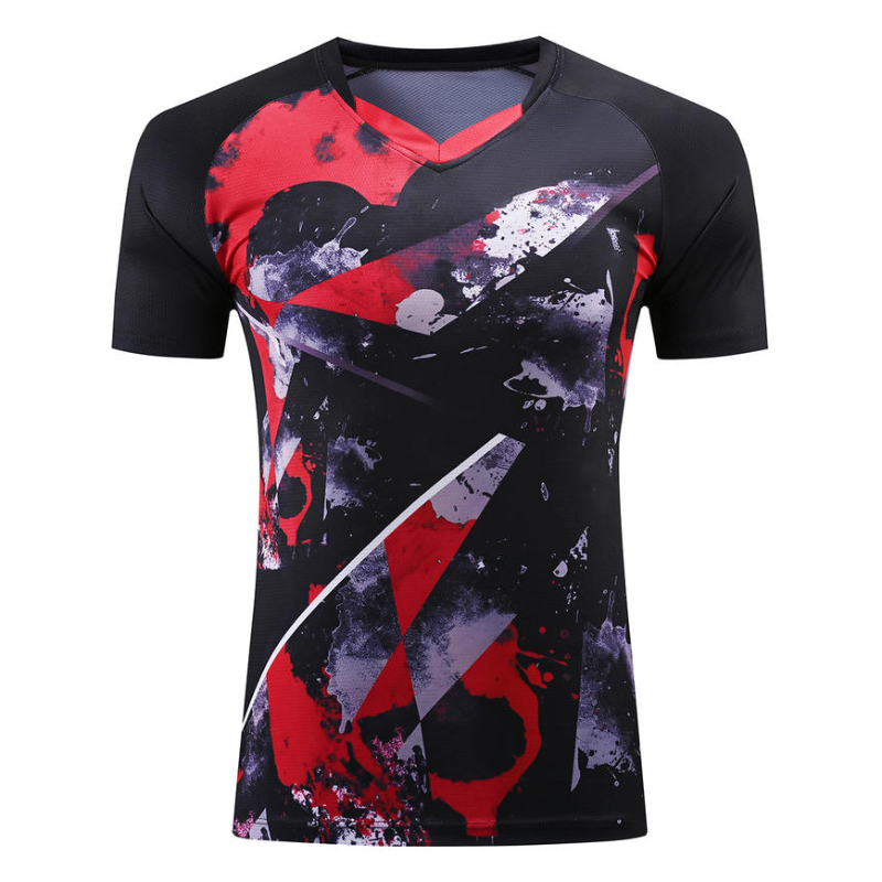 Table Tennis V Neck Shirt Men  - Badminton Jersey reseña y precio