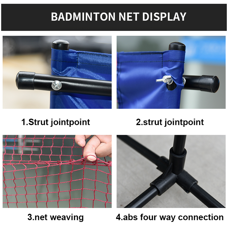 Model net-001 top brand portab - Badminton Materi reseña y precio