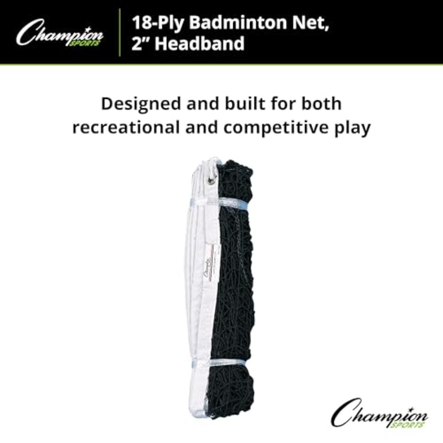 12-Ply Badminton Net - Badminton Area reseña y precio