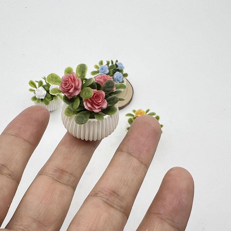 1Pcs Mini Rose Plant Potted Pl - Badminton Live reseña y precio