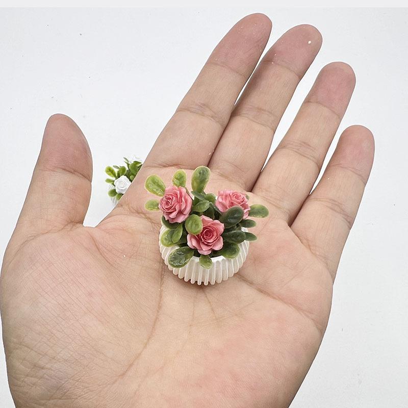 1Pcs Mini Rose Plant Potted Pl - Badminton Live reseña y precio