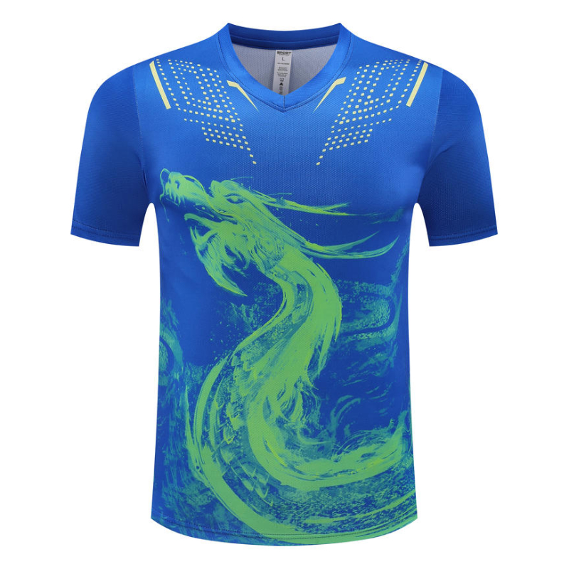 Dragon Men's Table Tennis T-Sh - Badminton Jersey reseña y precio