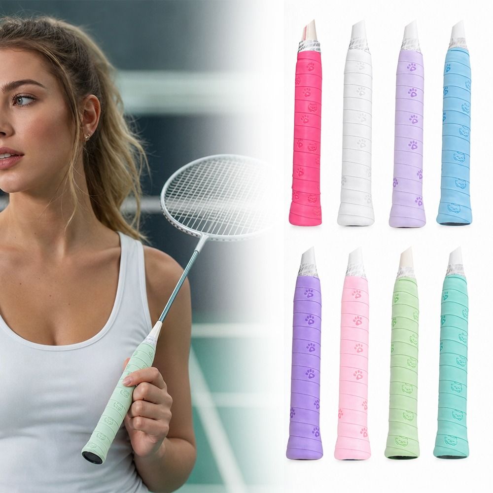 Cat Claw Print Badminton Handl - Badminton Materi reseña y precio