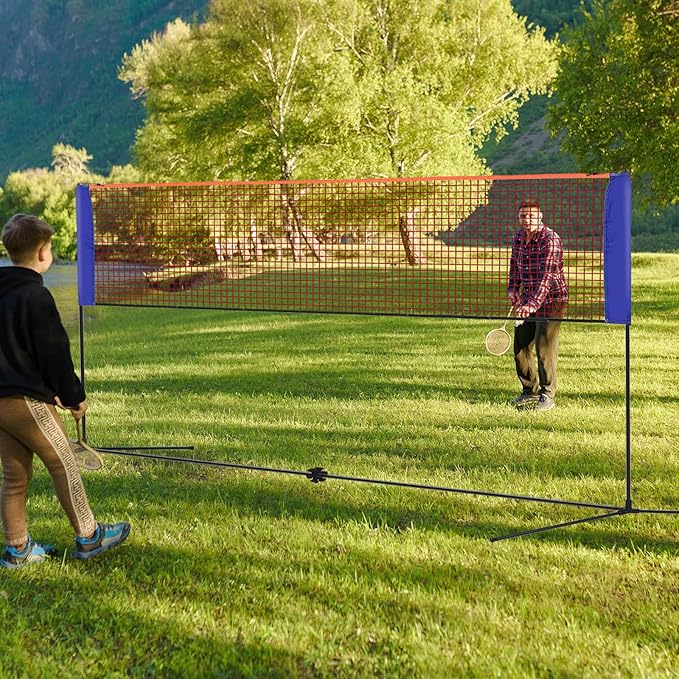 Portable Badminton Net Small S - Badminton Area reseña y precio