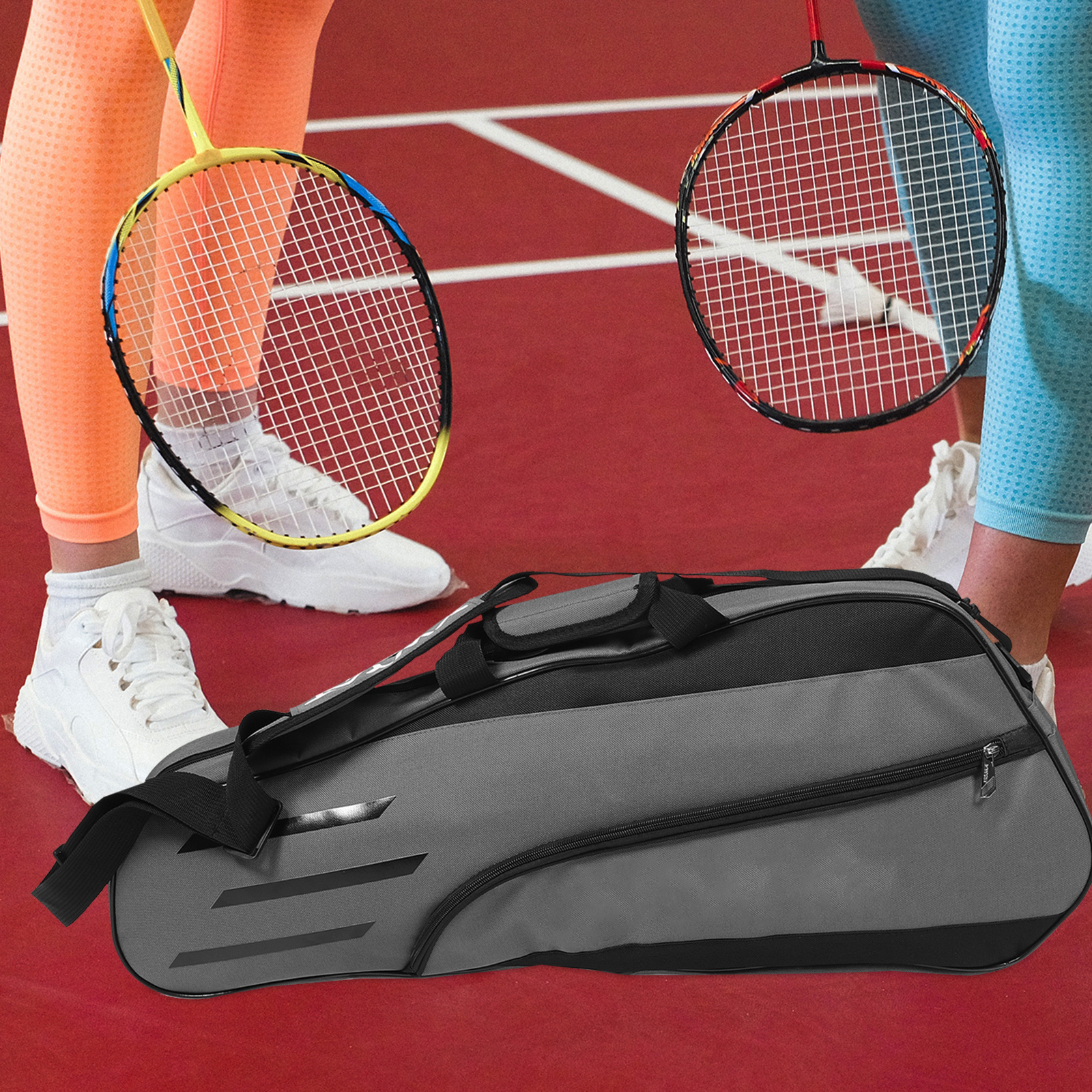 Tennis Racket Bag Badminton Pr - Badminton Materi reseña y precio