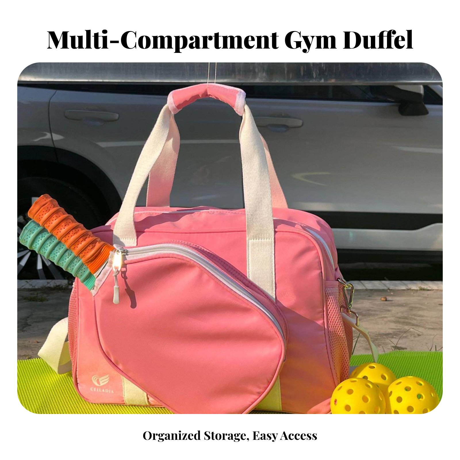 Pickleball Bag Versatile Carry - Badminton Racket reseña y precio