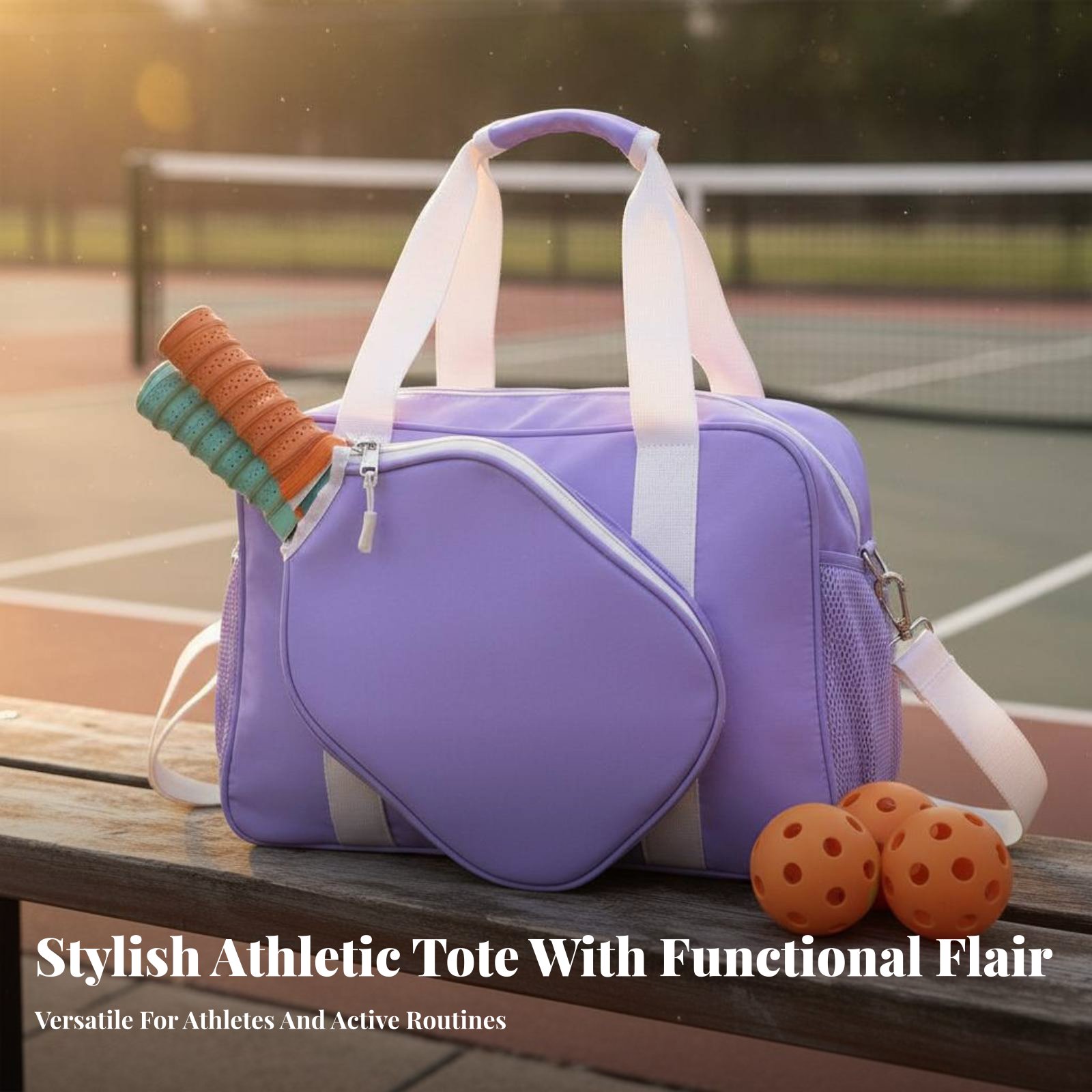 Pickleball Bag Versatile Carry - Badminton Racket reseña y precio