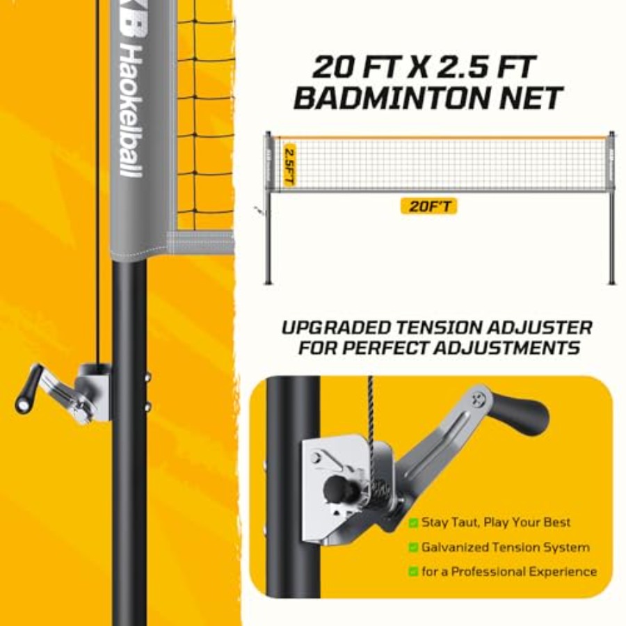 Backyard outdoor badminton set - Badminton Area reseña y precio