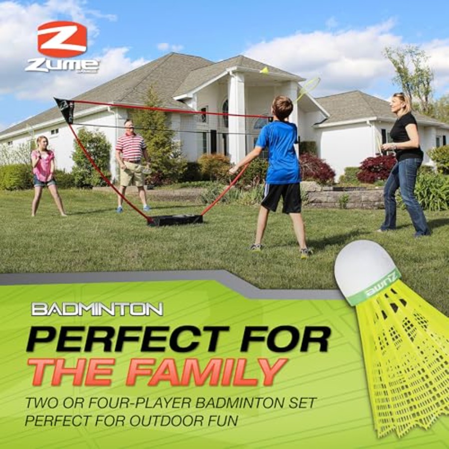 Portable Badminton Set for out - Badminton Area reseña y precio