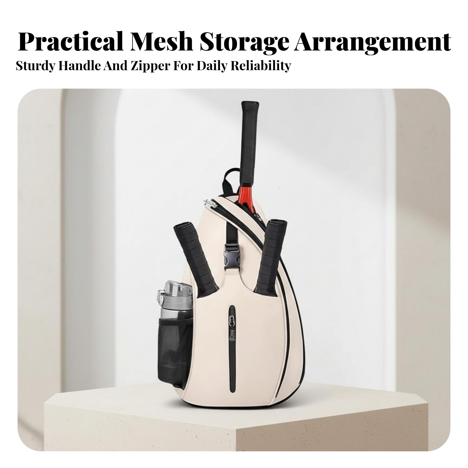 Pickleball Backpack Sturdy Bad - Badminton Racket reseña y precio