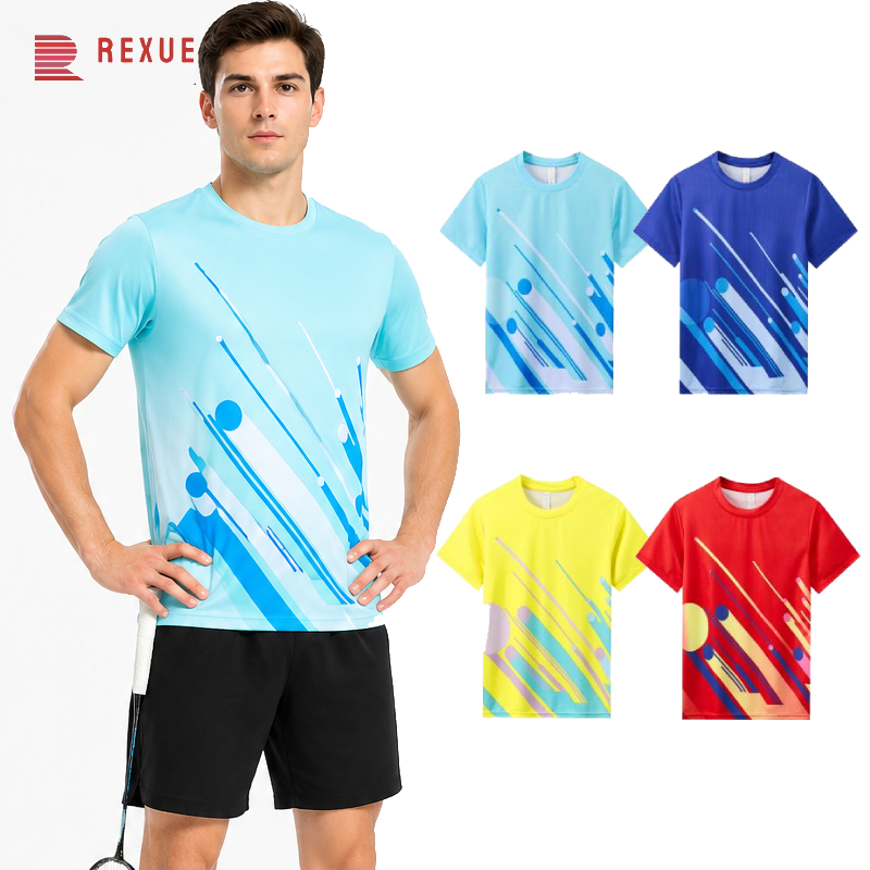 Men Badminton Shirt Quick Dry  - Badminton Jersey reseña y precio