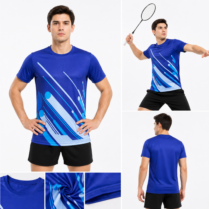 Men Badminton Shirt Quick Dry  - Badminton Jersey reseña y precio