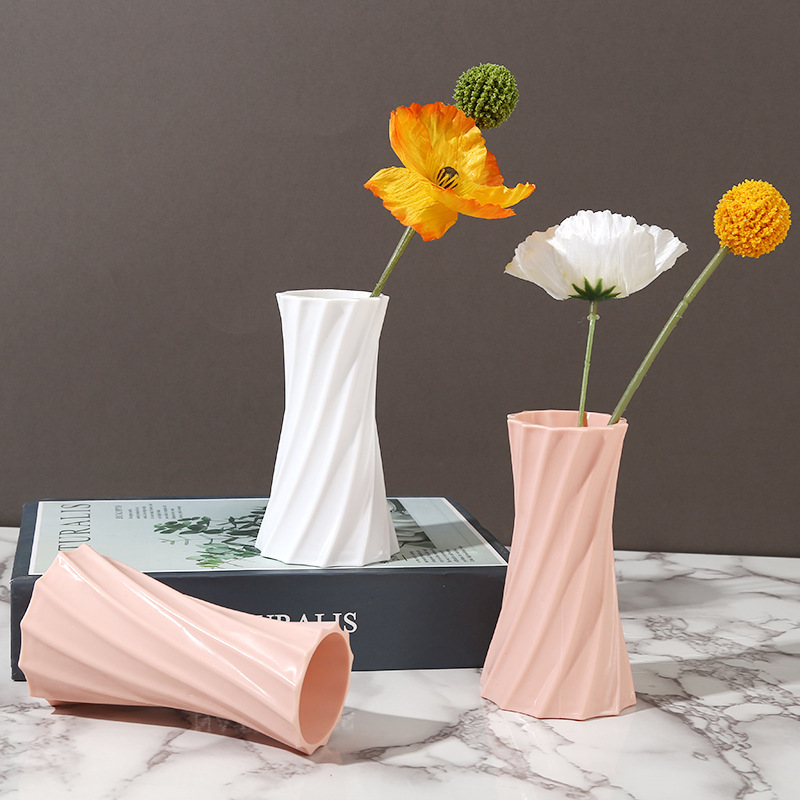Modern Flower Vase Plastic Pla - Badminton Live reseña y precio