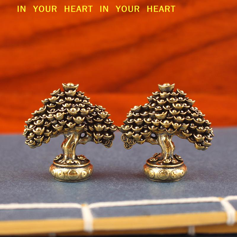 【X】Brass Fortune Tree Ornament - Badminton Live reseña y precio