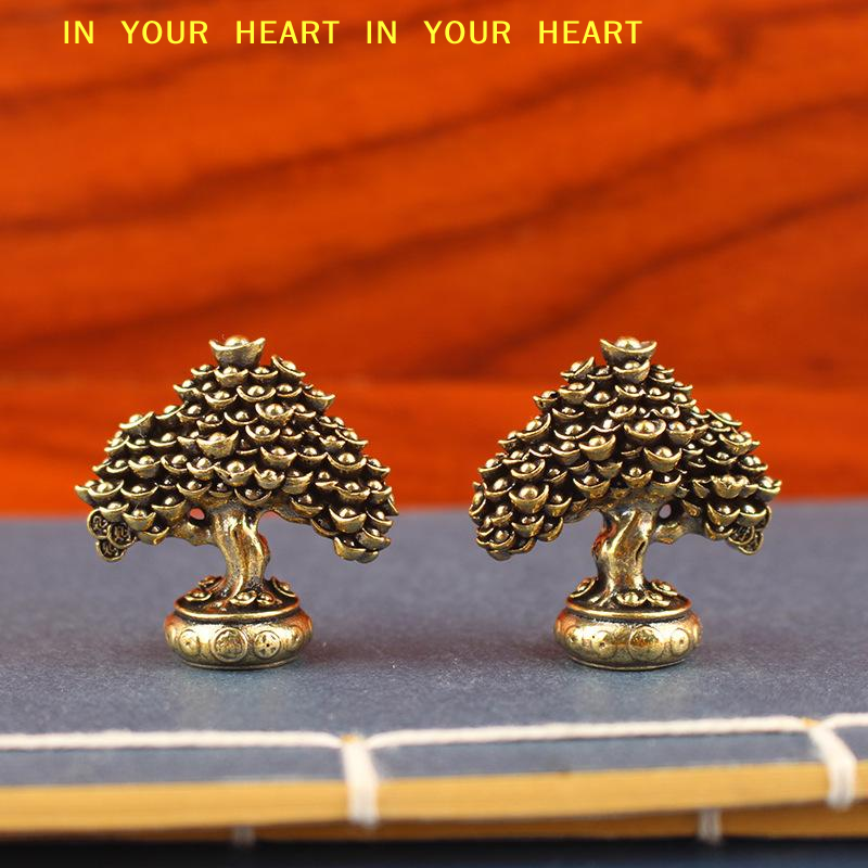 【X】Brass Fortune Tree Ornament - Badminton Live reseña y precio