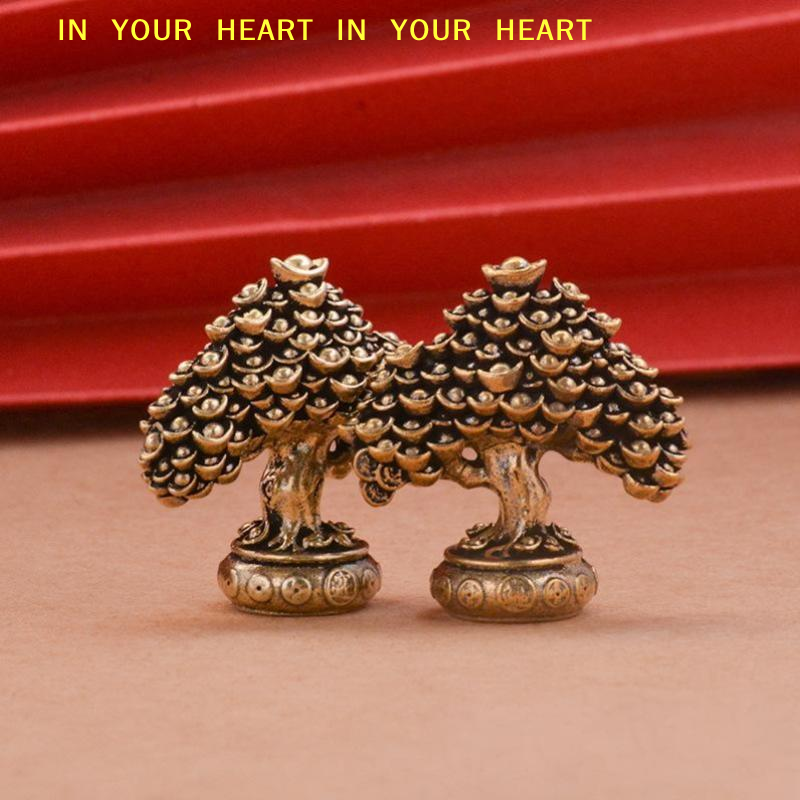 【X】Brass Fortune Tree Ornament - Badminton Live reseña y precio