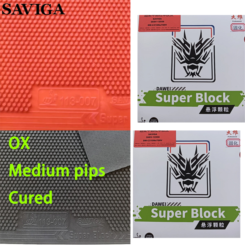 SAVIGA OX Long Pips Single Pin - Badminton Single reseña y precio