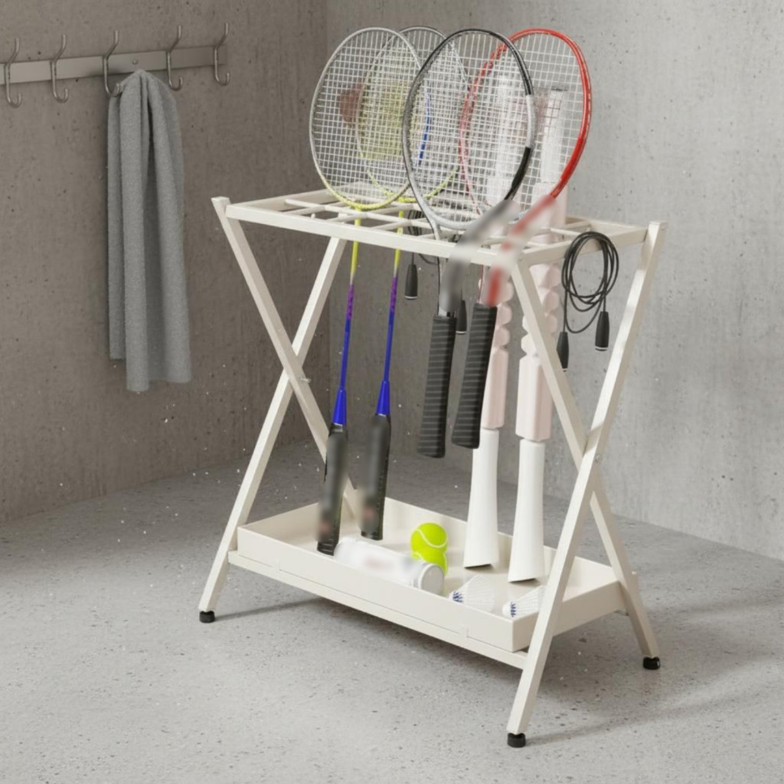 Foldable Badminton Racket Stan - Badminton Racket reseña y precio
