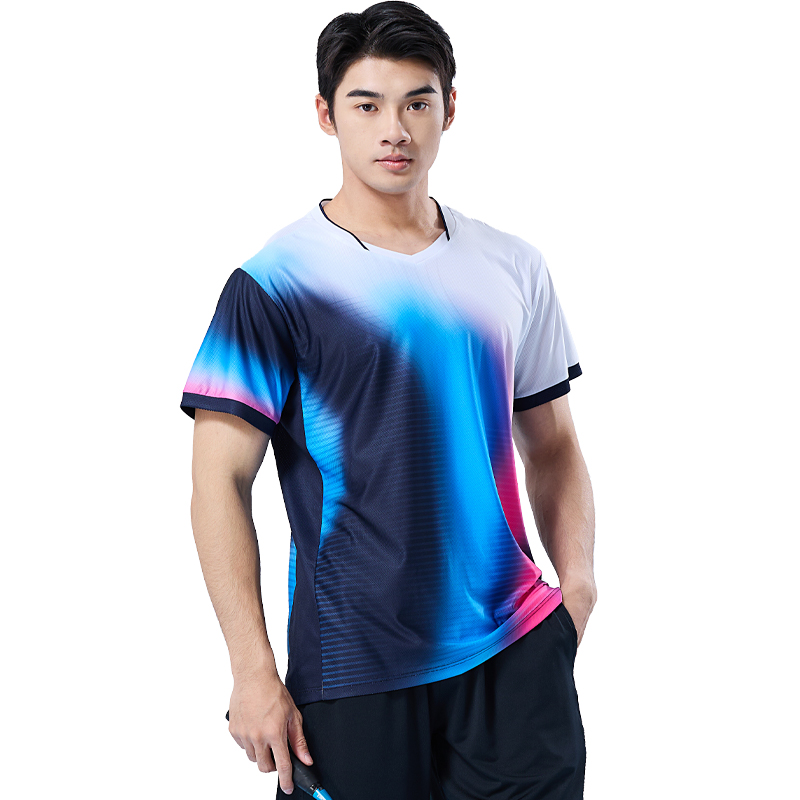 Men New Badminton Shirts Runni - Badminton Materi reseña y precio
