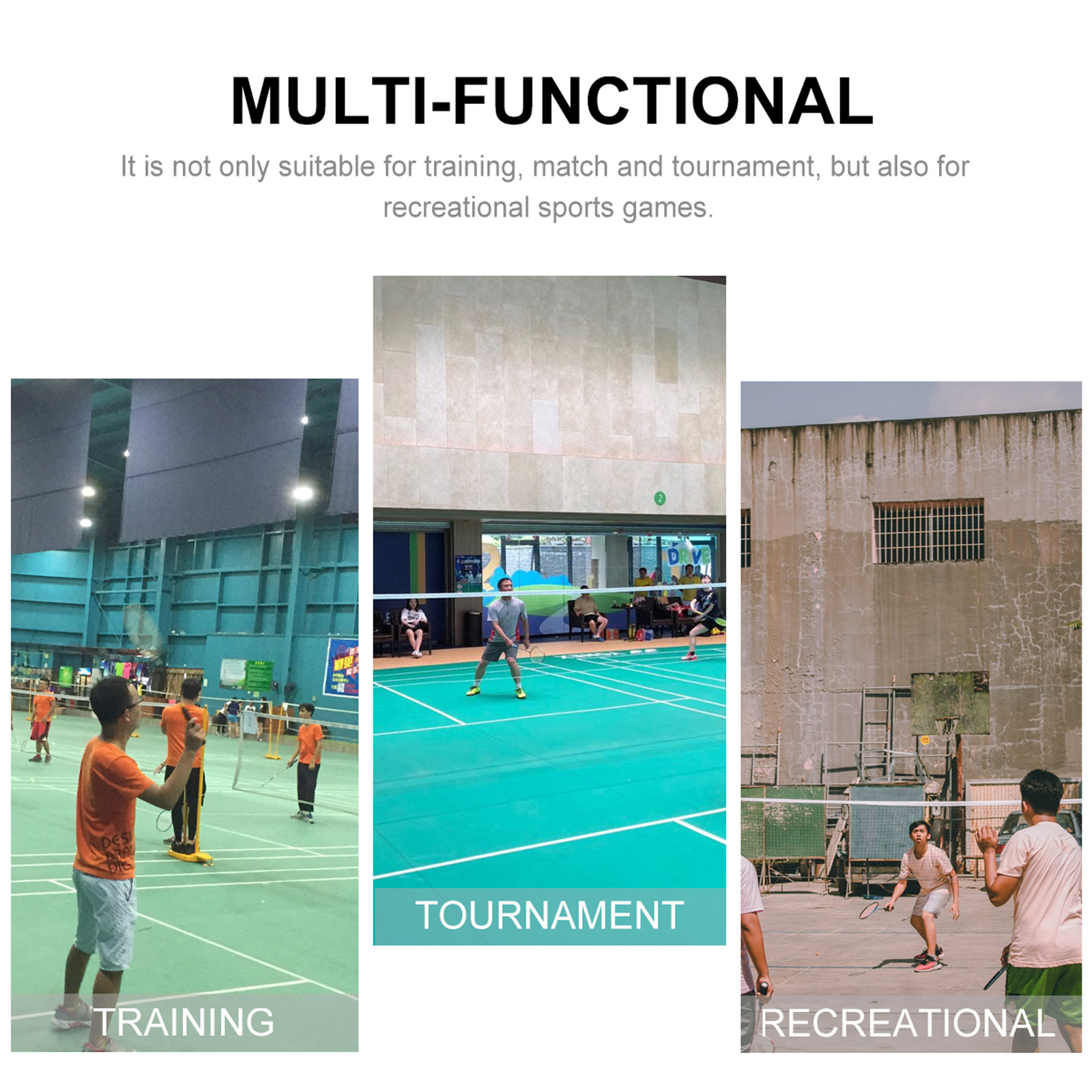 1Pcs Multi-Functional Badminto - Badminton Materi reseña y precio