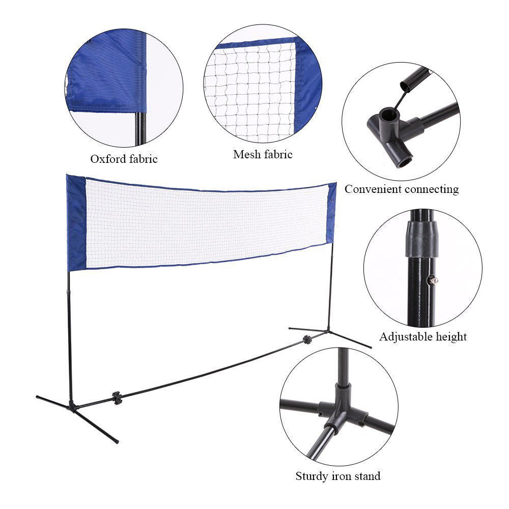 Outdoor Badminton Net Set Tenn - Badminton Area reseña y precio