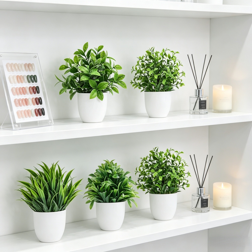4pcs/set Mini Artificial Plant - Badminton Live reseña y precio