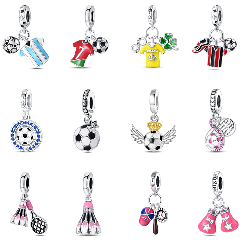 Fashion 925 Silver Football Je - Badminton Jersey reseña y precio