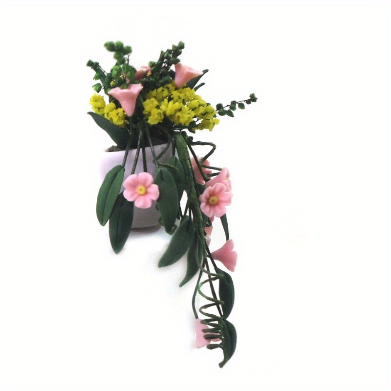 Mini Clay Flower White Wall Ha - Badminton Live reseña y precio